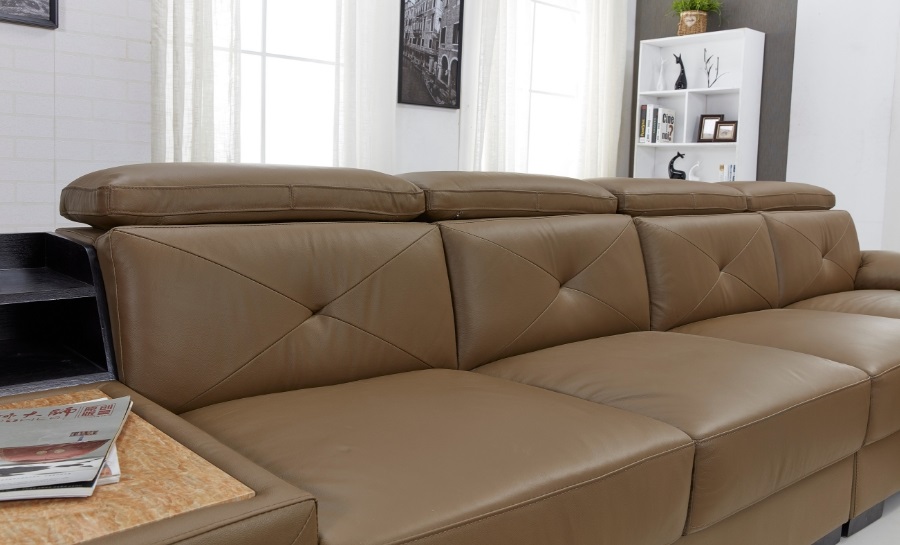 Portia Leather Sofa Lounge Set